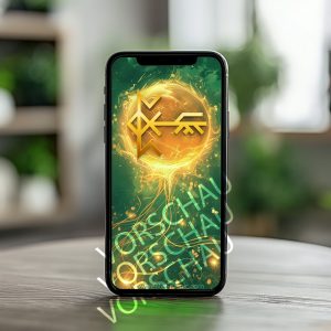 Telefon Hintergrundbild- Geldfluss
