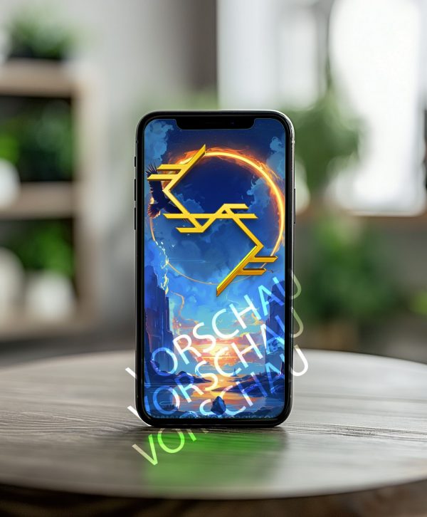 Telefon Hintergrundbild - Geldfluss mit dem Element Luft
