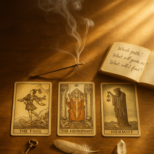 Entscheidungsfinder – 3-Wege-Tarot-Legung für mehr Klarheit